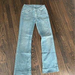 7 for all mankind boot cut corduroys. Size 27.